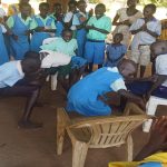 Facilitator introduced to Pupils Game Chair Play at Ibalany P/School